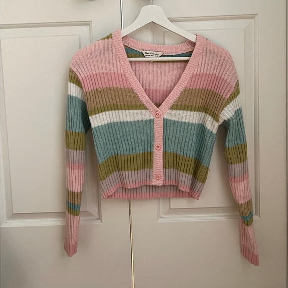 Miss Selfridges striped knit cardigan - Picture 3 of 3